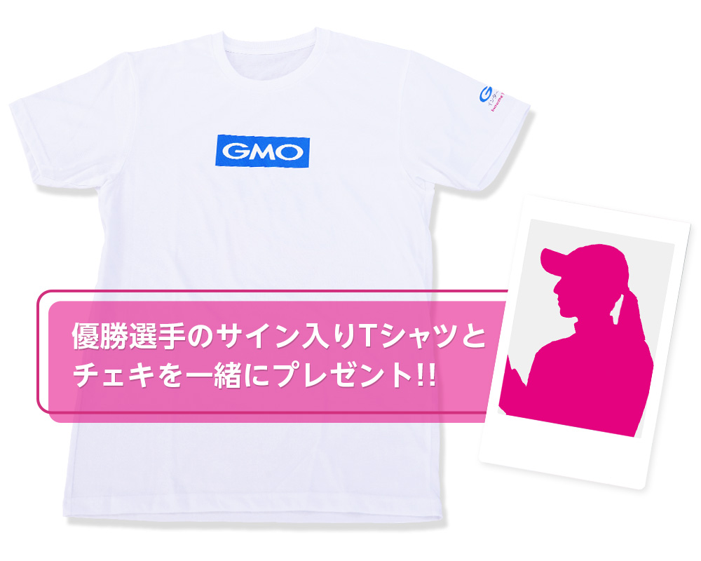 サマンサタバサ　レディーストーナメント　直筆サイン　ポスター　掘奈津佳　勝みなみ　原　江利菜　山村彩恵　香妻　琴乃　吉本ひかる サマンサタバサゴルフアンバサダー愛甲千笑美さんと記念撮影｜JLPGA